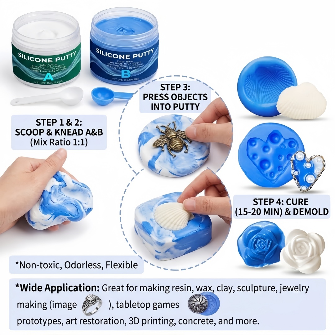 Silicone Putty Mold Making Sup - Soap Making Kits recension och pris