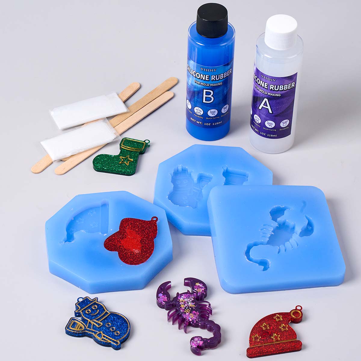 118ml/296ml Silicone Mold Maki - Soap Making Kits recension och pris