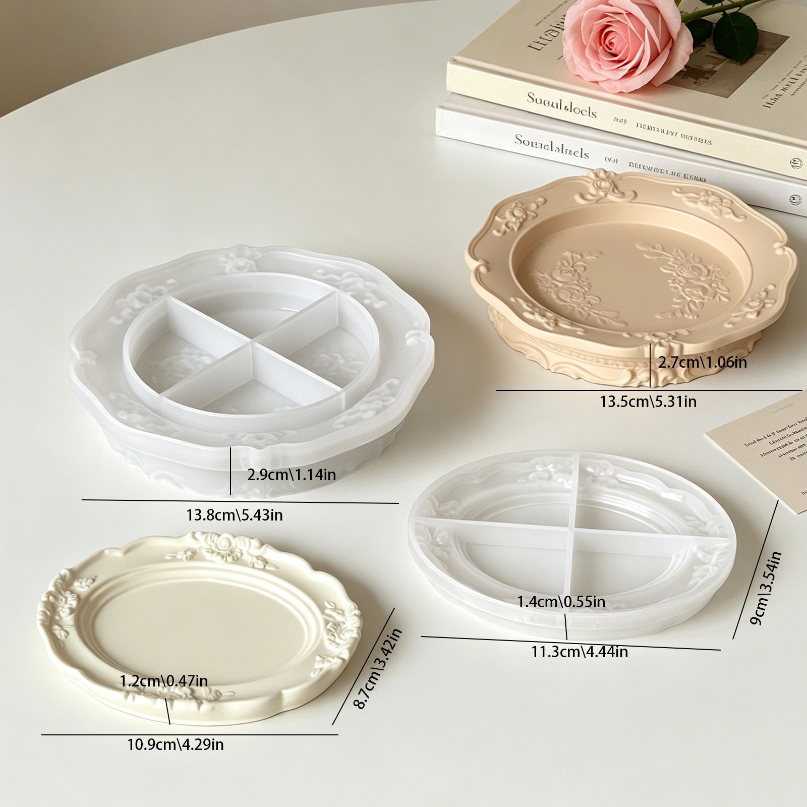 Elegant Vintage Baroque Lace S - Soap Making Kits recension och pris