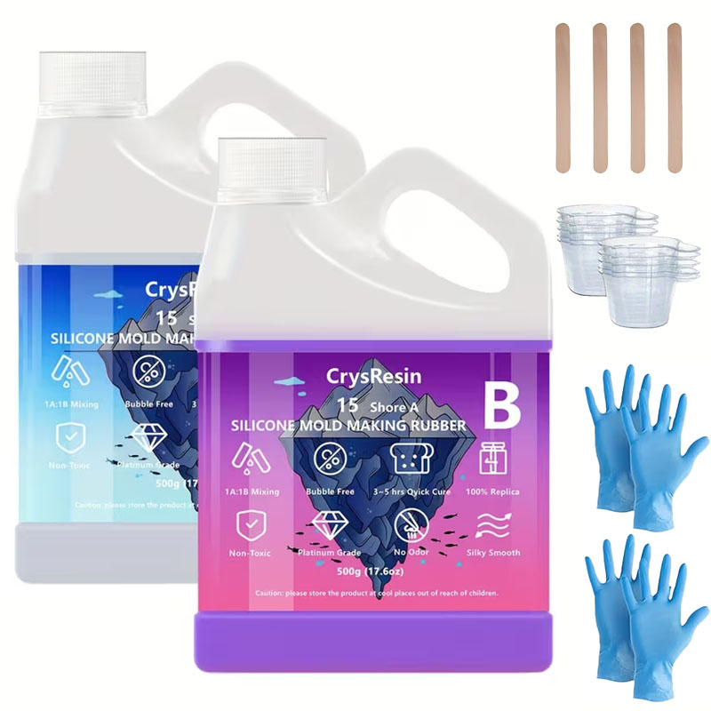 500ml 2 Bottles Liquid Silicon - Soap Making Kits recension och pris