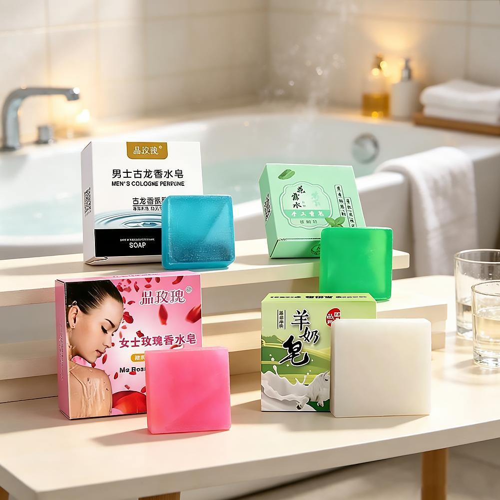 4pcs/set Hand Make Soap Rose,C - Soap Making Goats Milk recension och pris
