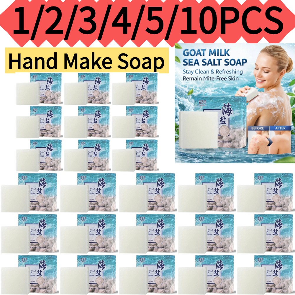 1/2/3/4/5pcs 100g Hand Make So - Soap Making Goats Milk recension och pris
