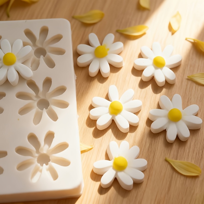 1pc 3D Daisy Sunflower Silicon - Soap Making Kits recension och pris