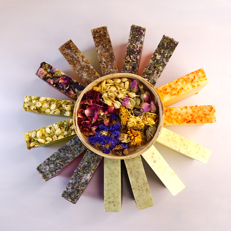 8 Types of 80g Flower Handmade - Essential Oil Soap recension och pris