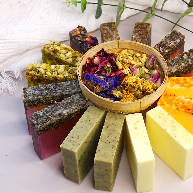 8 Types of 80g Flower Handmade - Essential Oil Soap recension och pris