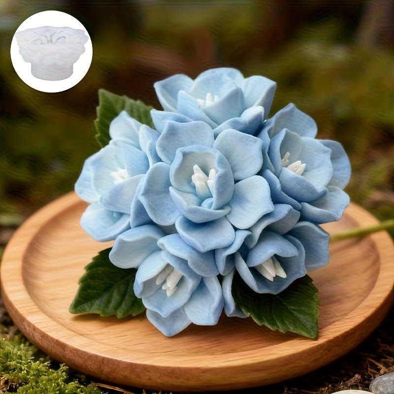1 Hydrangea Candle Silicone Mo - Soap Making Kits recension och pris