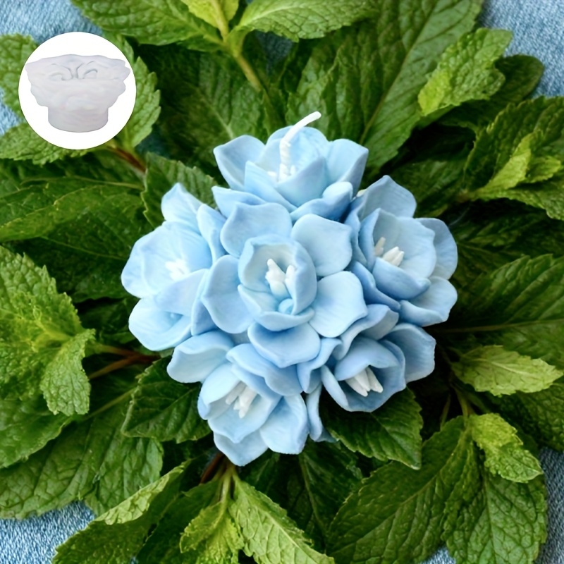 1 Hydrangea Candle Silicone Mo - Soap Making Kits recension och pris