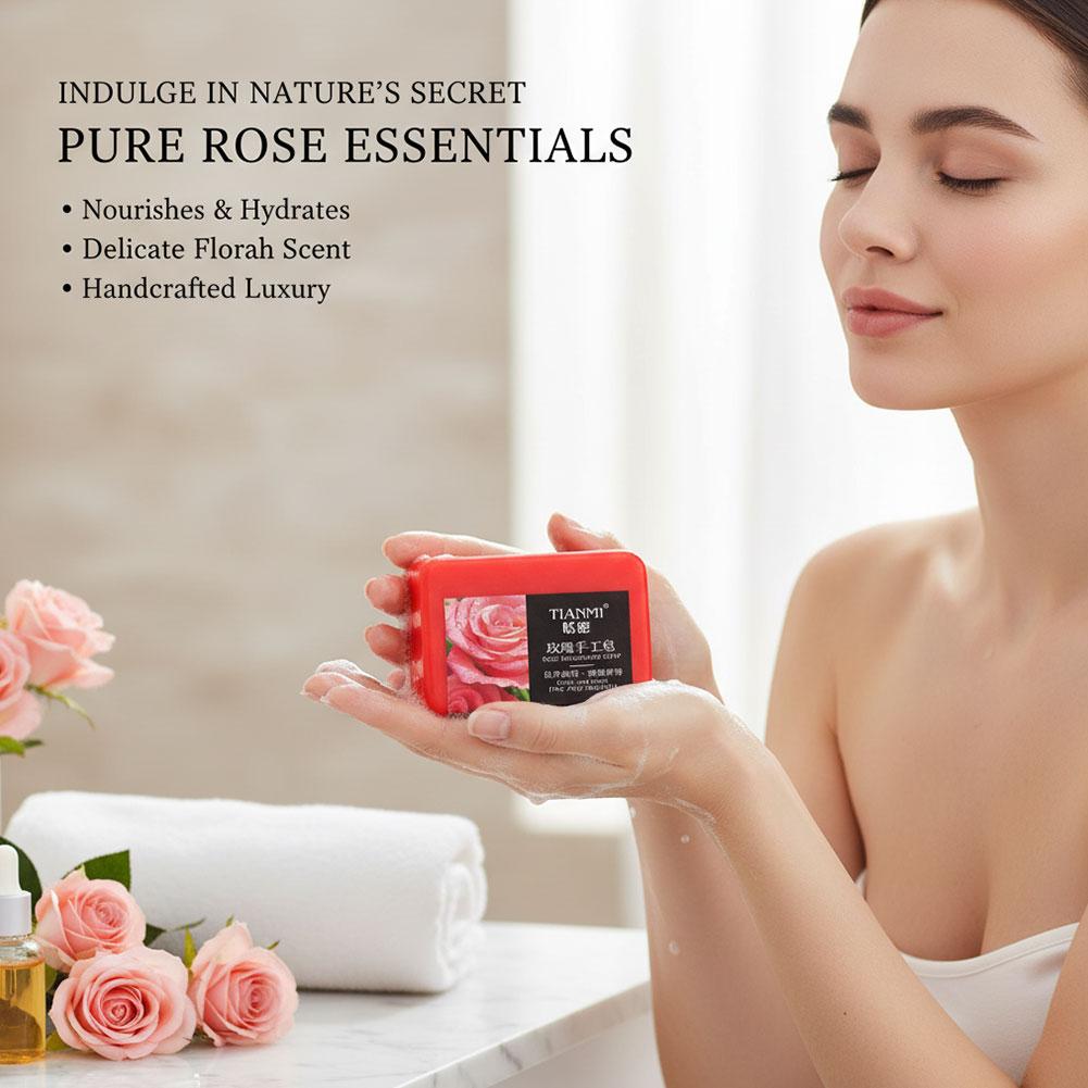 Rose Essential Oil Soap Moistu - Essential Oil Soap recension och pris