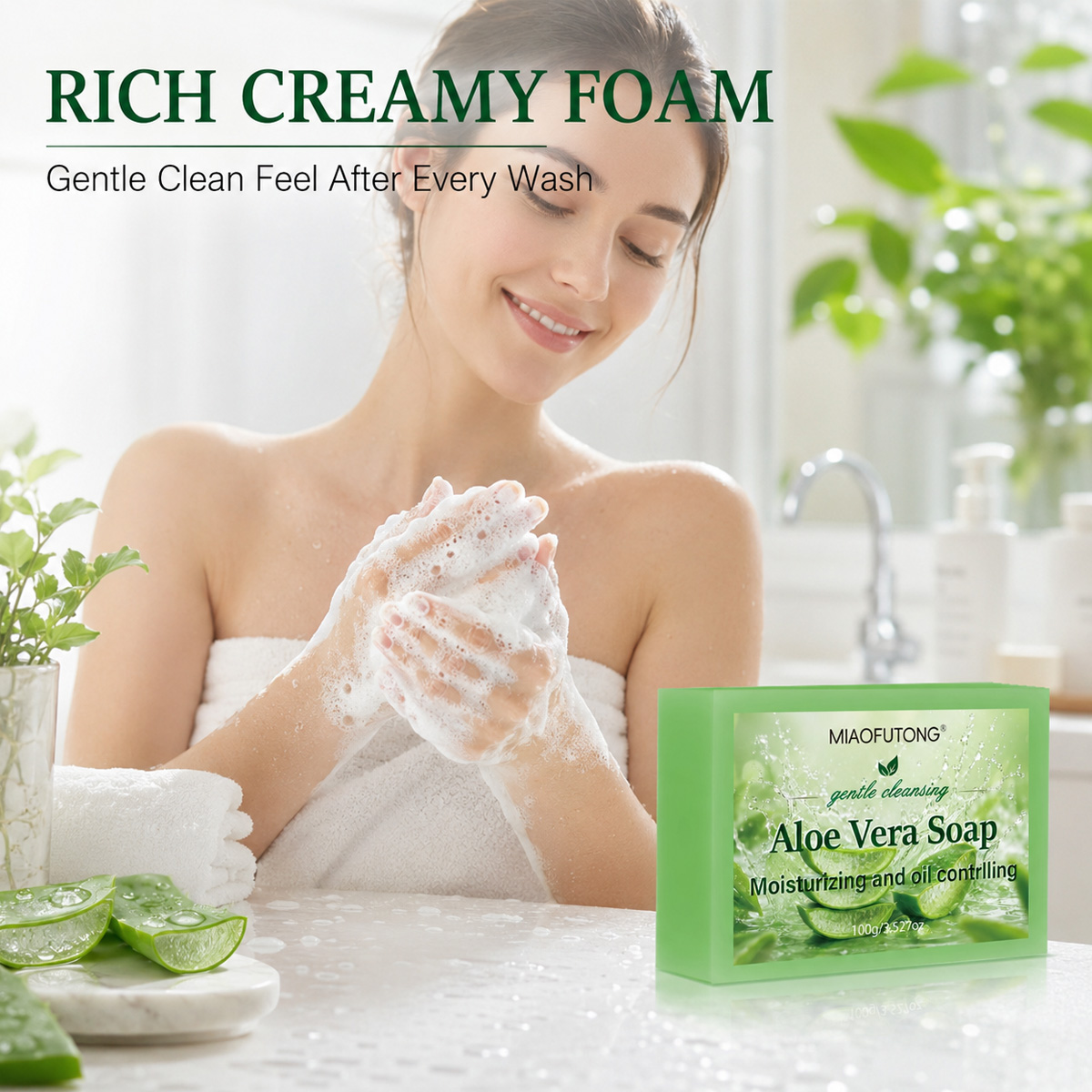 4 In 1 Aloe Vera Handmade Esse - Essential Oil Soap recension och pris