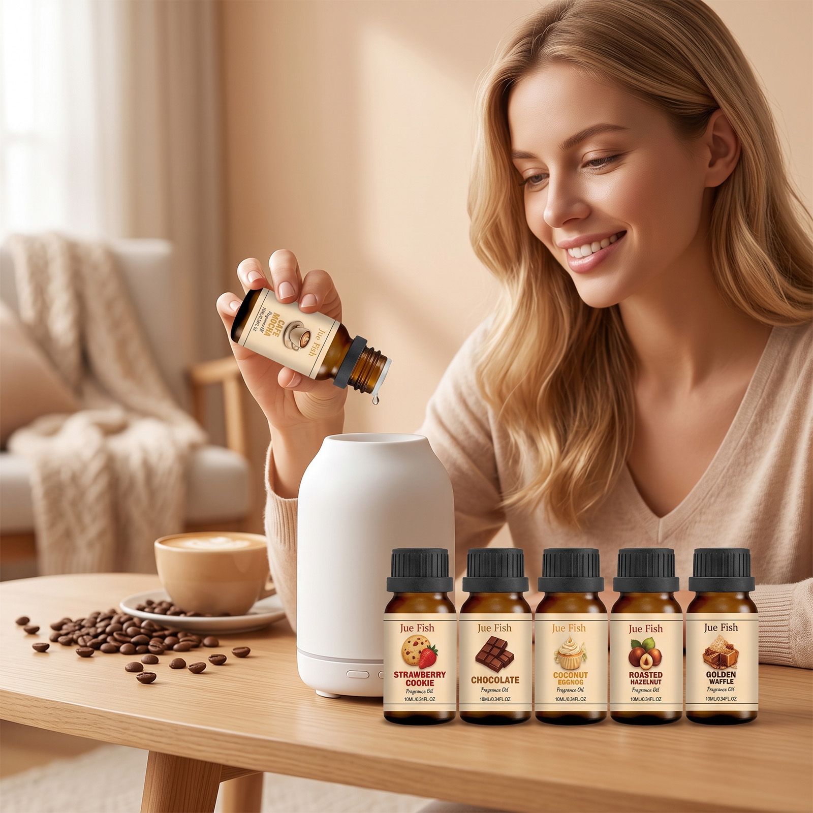6pcs Coffee Shop Scented Fragr - Soap Making Book recension och pris