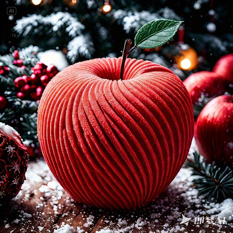 A trendy red apple silicone mo - Soap Making Kits recension och pris