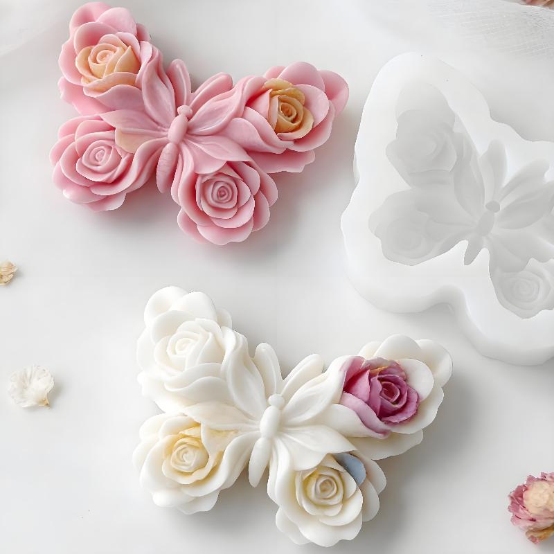 DIY Rose Butterfly Form Silico - Soap Making Kits recension och pris