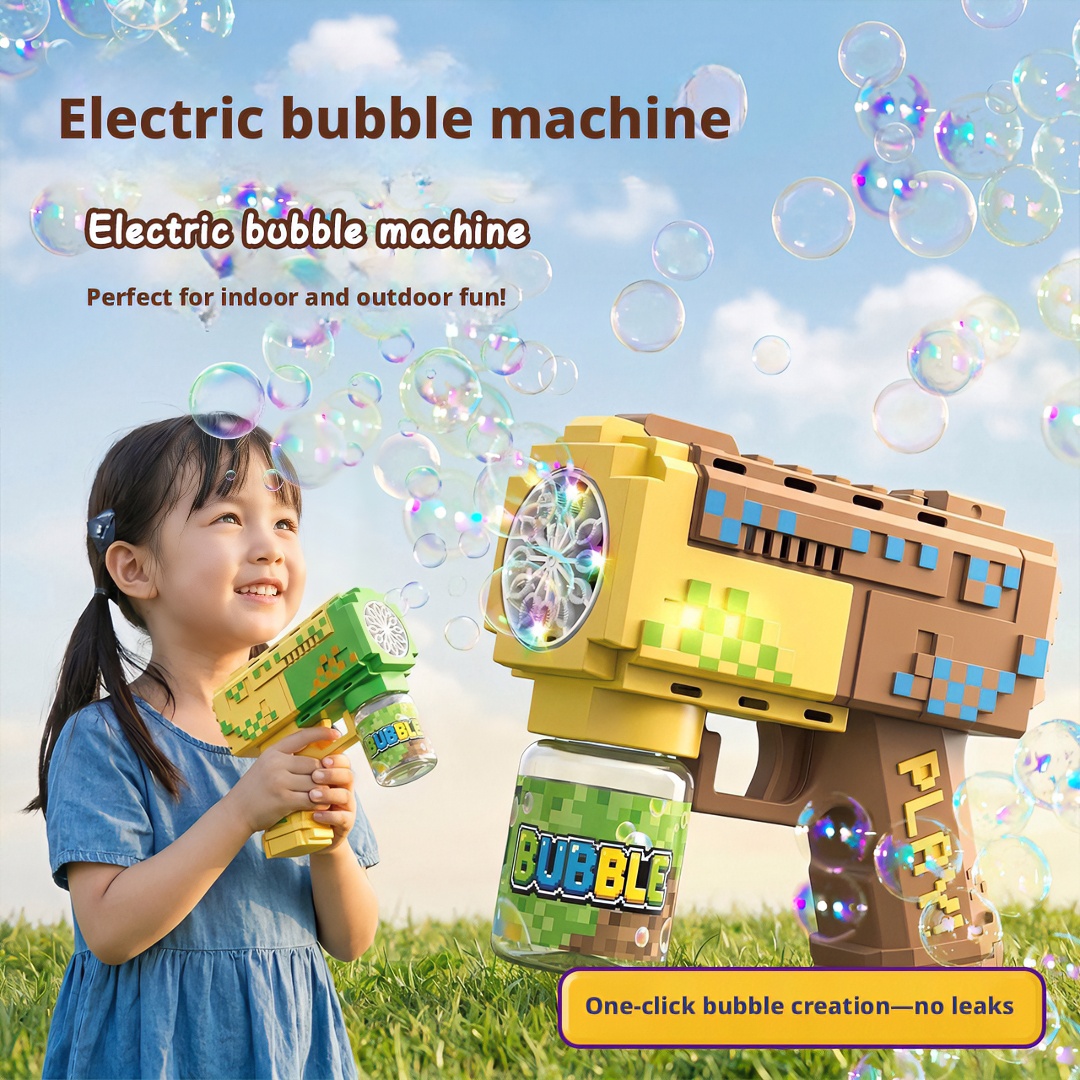 Children Bubble Machine Toy Fu - Soap Making Game recension och pris