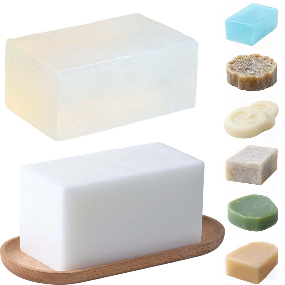 1000G Box Clear White Glycerin - Soap Making Book recension och pris